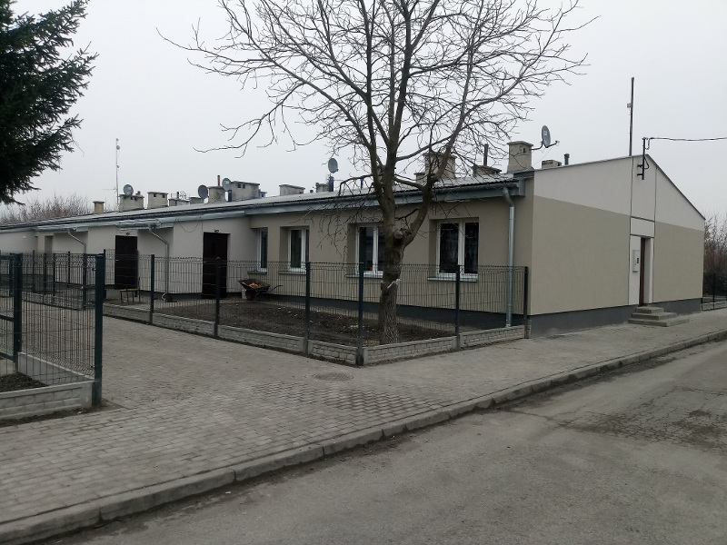 Zmodernizowane budynki