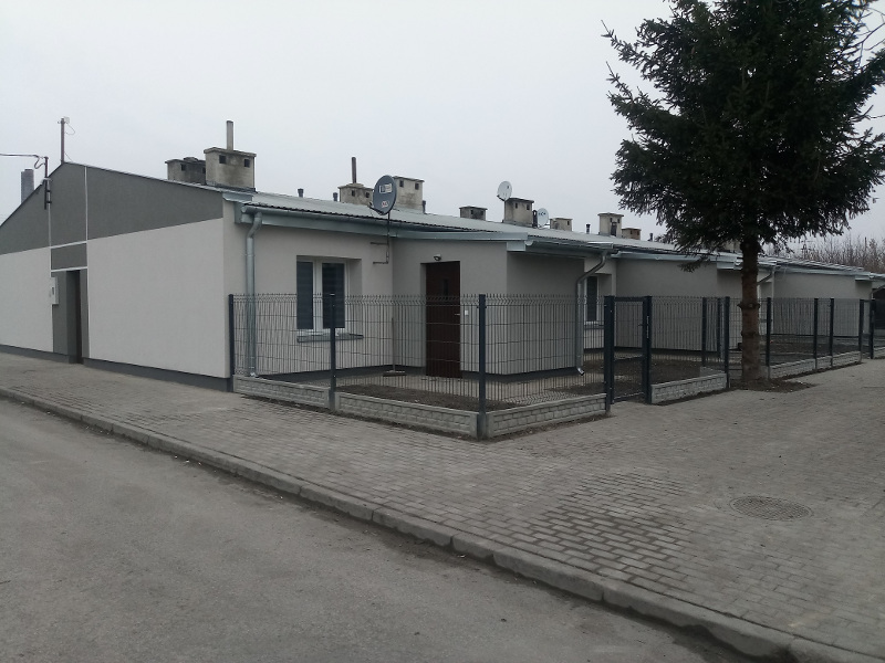 Zmodernizowane budynki