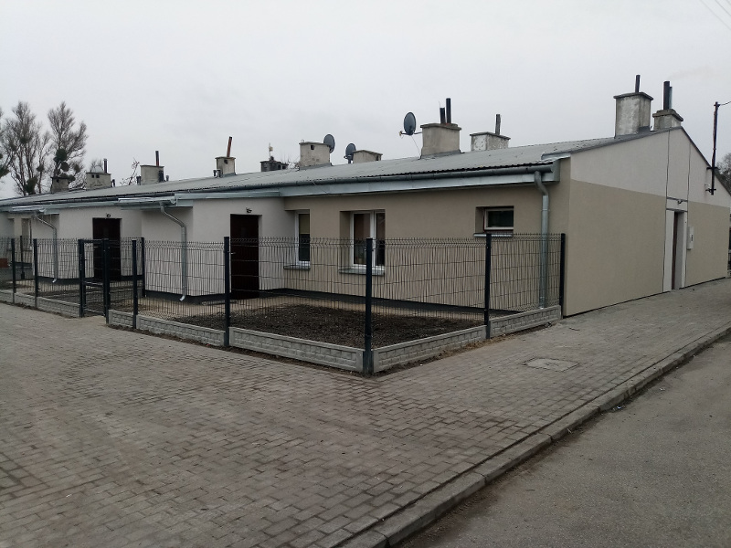 Zmodernizowane budynki