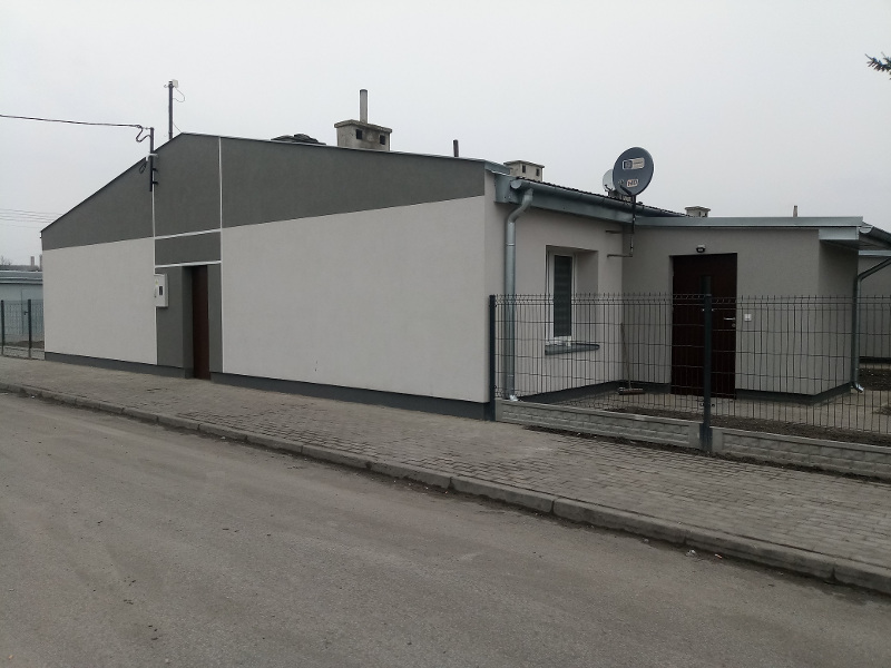 Zmodernizowane budynki