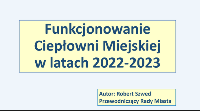 funkcjonowanie cieplowni